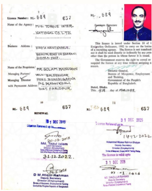 Recruiting Licence RL-657