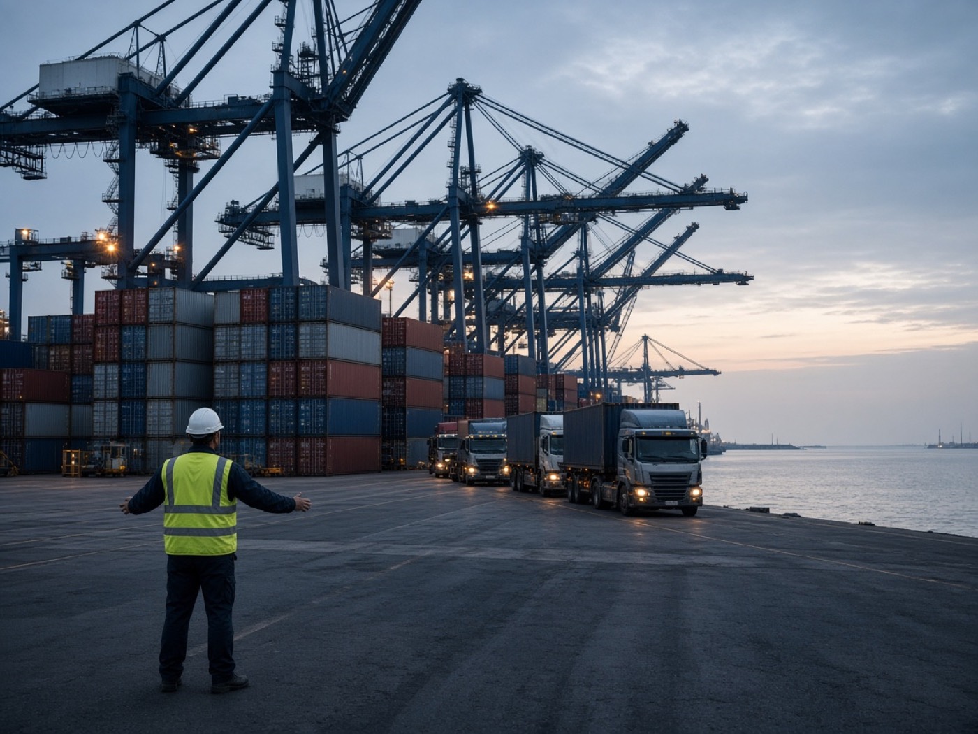 Container terminal operations